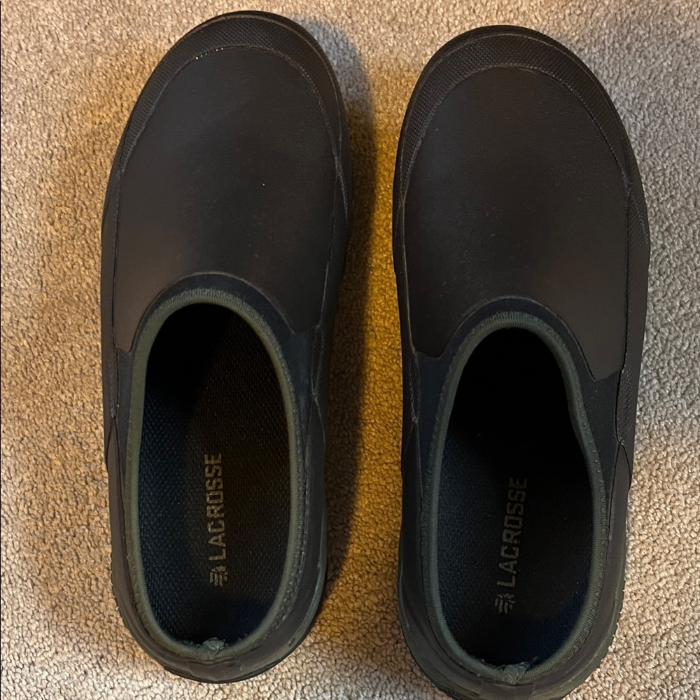 LaCrosse Men's Black Slip-On Rain & Snow Boots